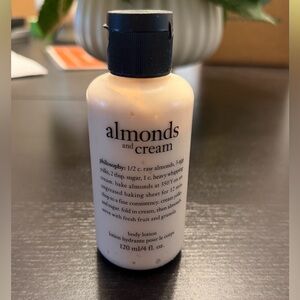 Brand New Philosophy Almonds and Cream Body Lotion - 4 ounce